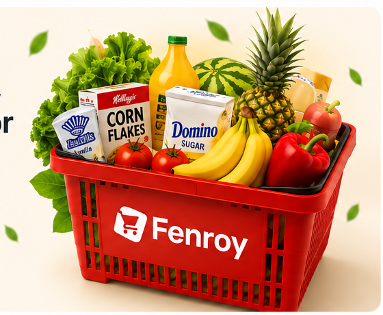 Fresh grocery basket